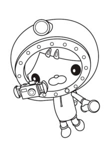 Dashi Octonauts coloring page