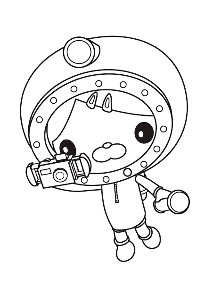 Dashi Octonauts coloring page