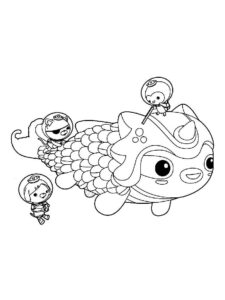 Octonauts 32 coloring page