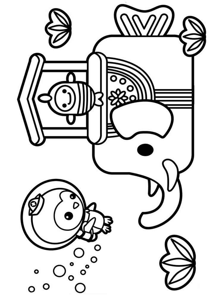 Octonauts 33 coloring page