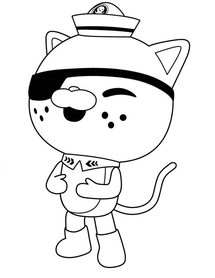 Kwazii coloring page