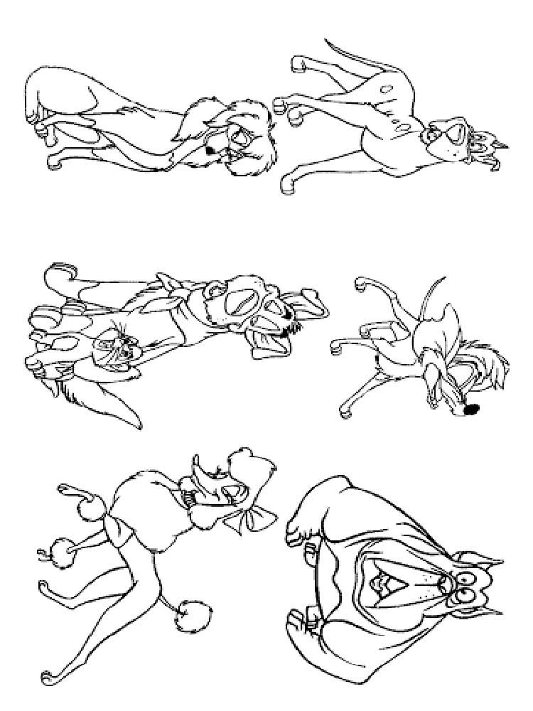 Oliver & Company 19 coloring page