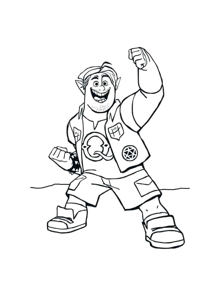 Barley Lightfoot coloring page