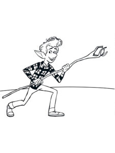 Iandore Lightfoot coloring page