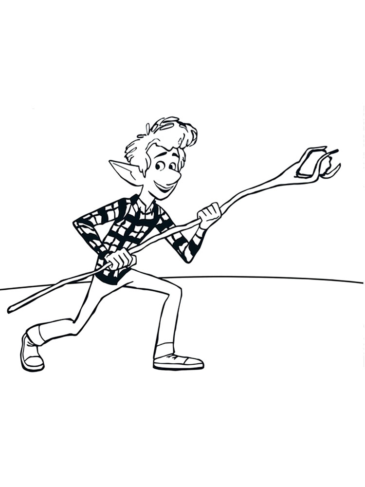 Iandore Lightfoot coloring page