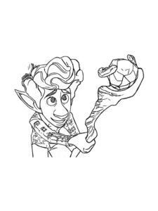 Iandore coloring page