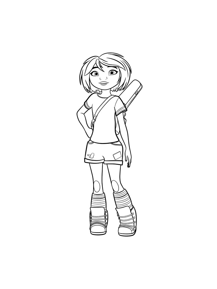 Onward 8 coloring page