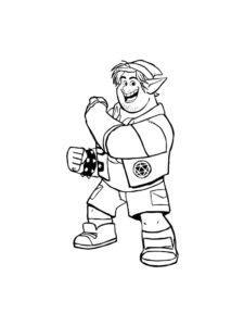 Barley coloring page