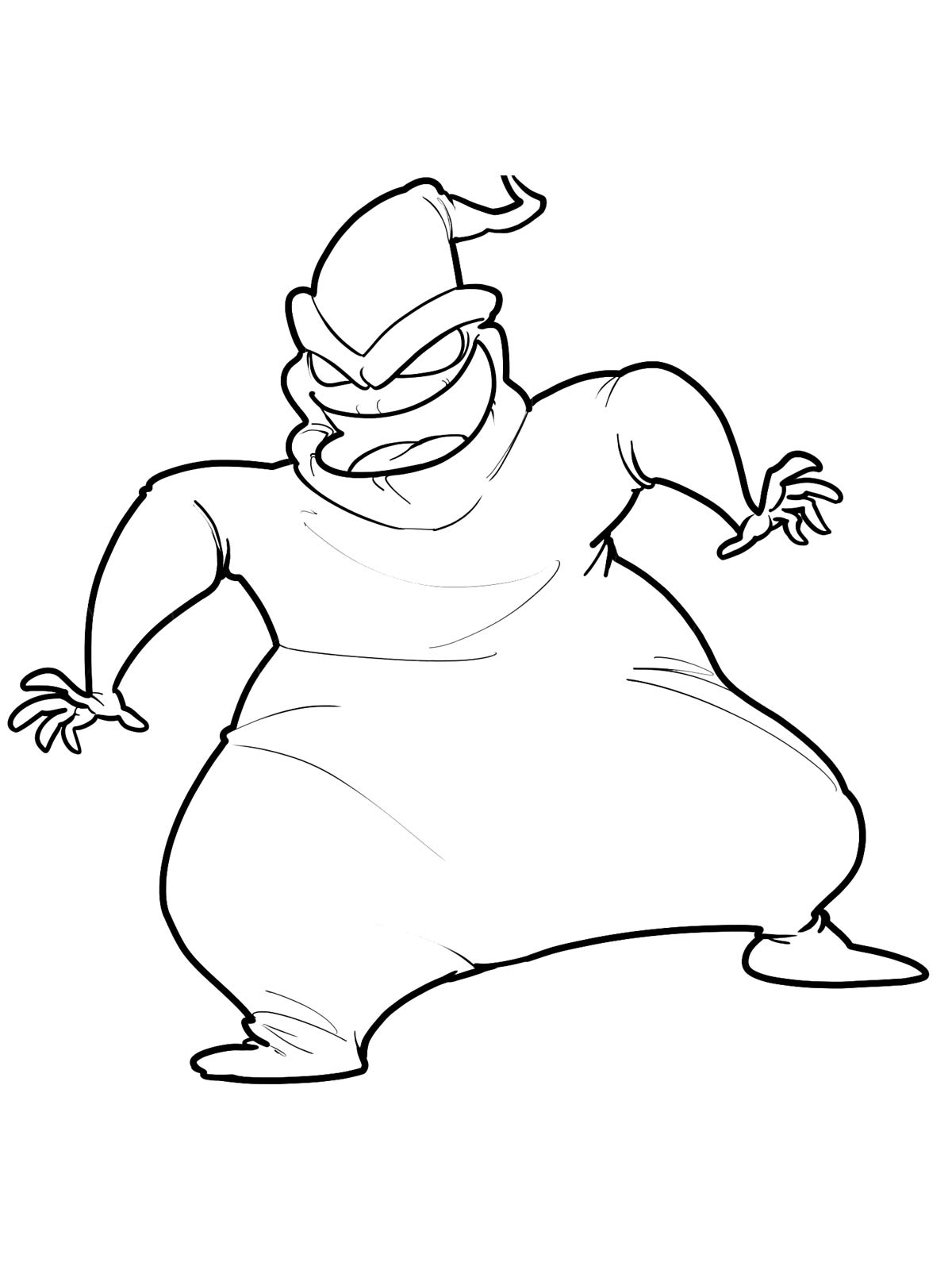 Oogie Boogie 10 coloring page