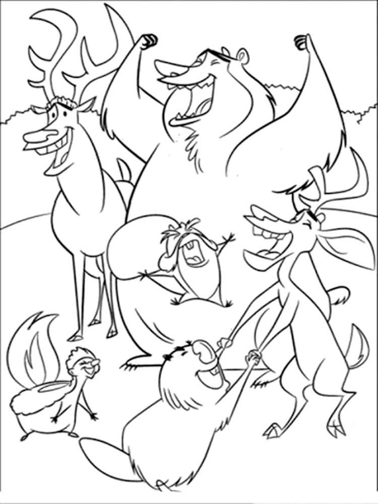 Open Season 12 coloring page