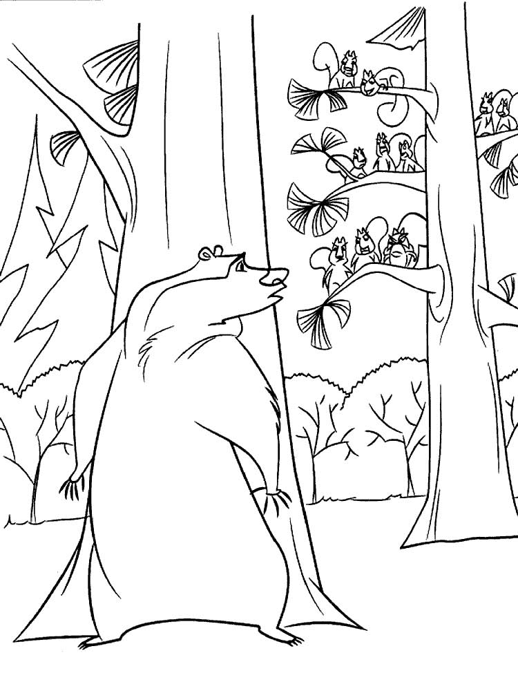Open Season 5 coloring page