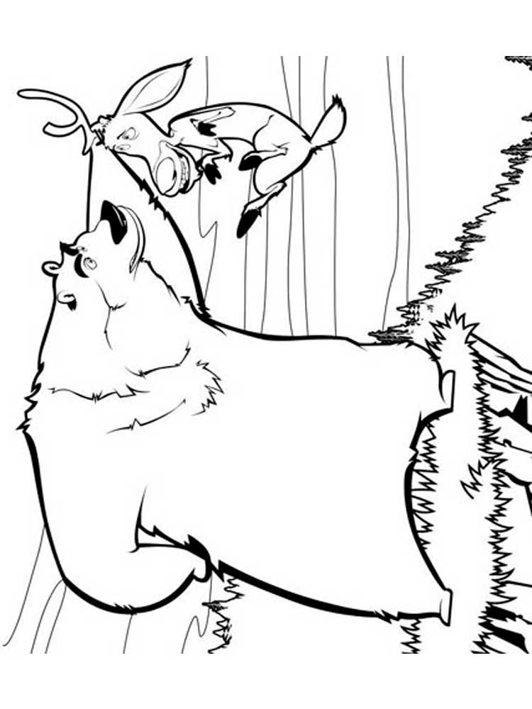 Open Season 7 coloring page