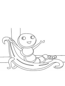 Oswald The Octopus 10 coloring page