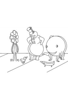 Oswald The Octopus 6 coloring page