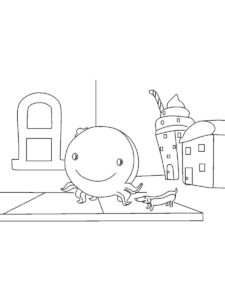 Oswald The Octopus 7 coloring page