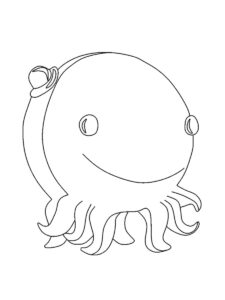 Oswald The Octopus 8 coloring page