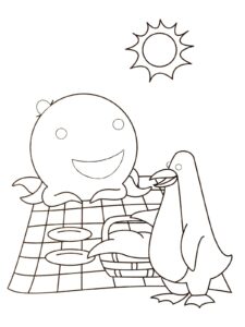 Oswald The Octopus 9 coloring page