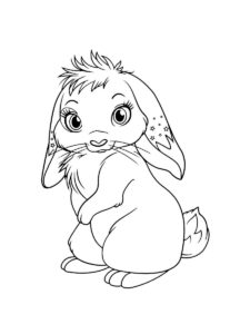 Bungee coloring page