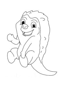 Gobi coloring page