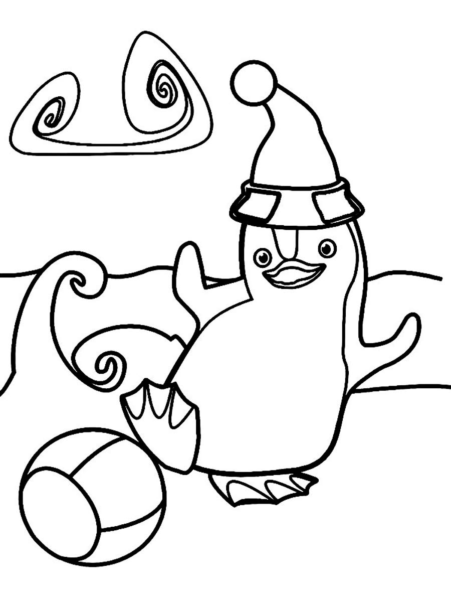 Ted Ozie Boo coloring page