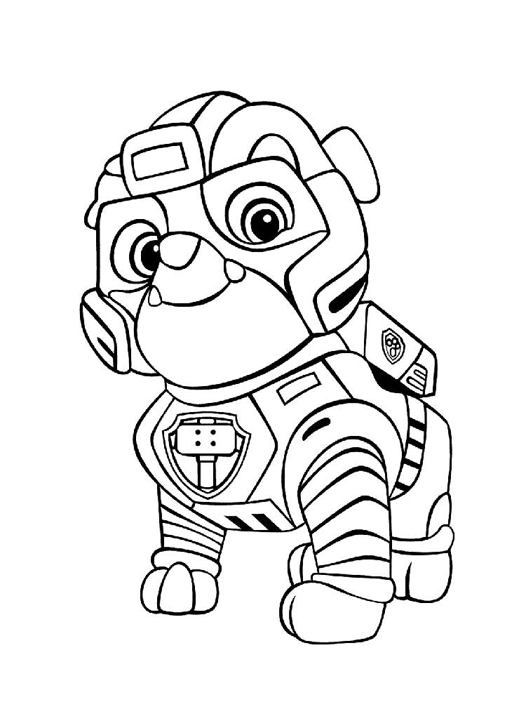 PAW Patrol: Mighty Pups 20 coloring page