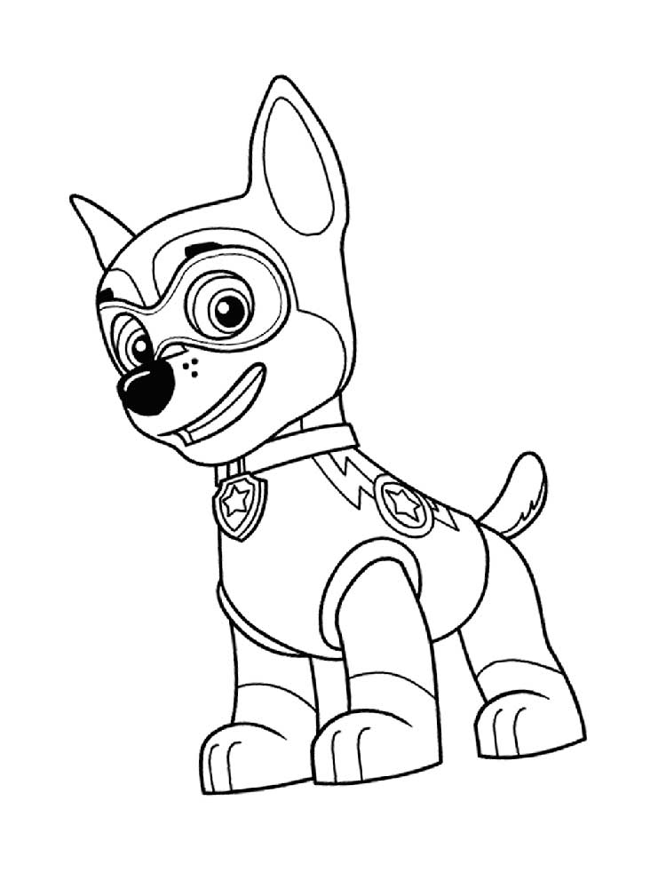 PAW Patrol: Mighty Pups 23 coloring page