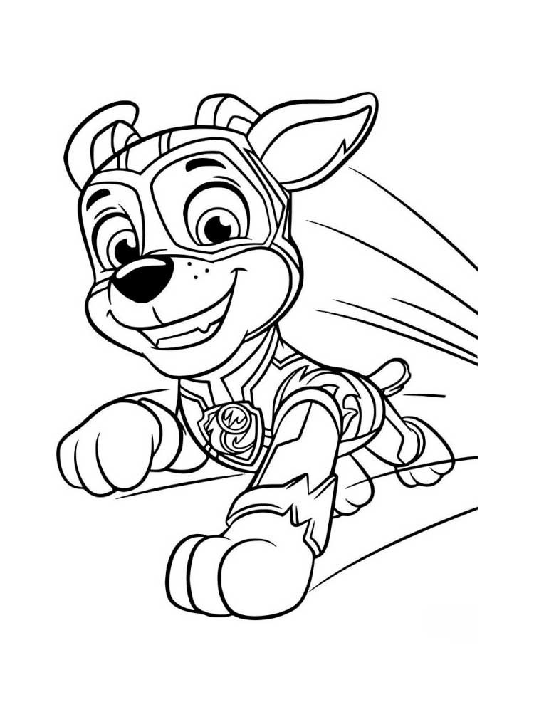 PAW Patrol: Mighty Pups 24 coloring page