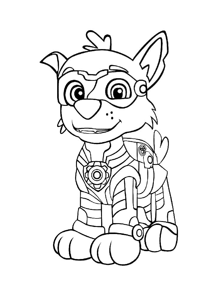 PAW Patrol: Mighty Pups 26 coloring page