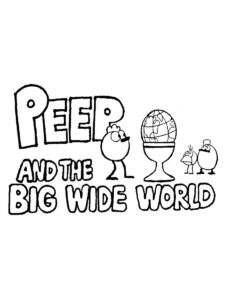 Peep and the Big Wide World 9 coloring page