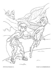 Periwinkle 3 coloring page