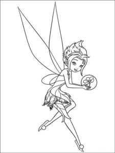 Periwinkle 7 coloring page