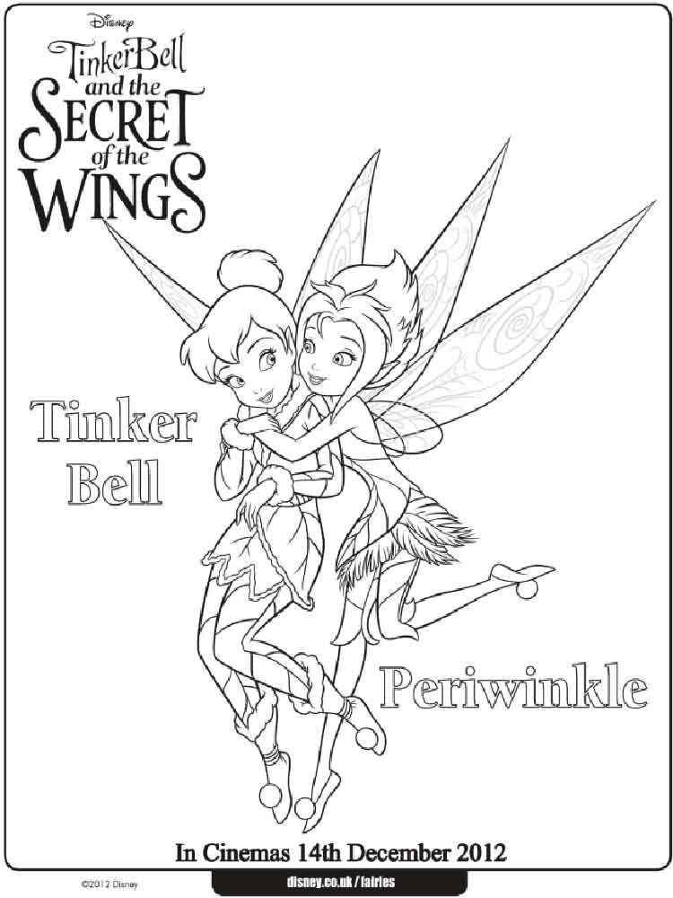 Periwinkle 9 coloring page