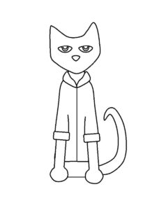 Pete image coloring page