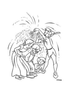 Peter Pan 10 coloring page