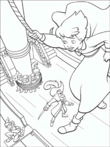 Peter Pan 12 coloring page