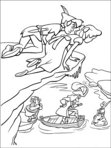 Peter Pan 14 coloring page