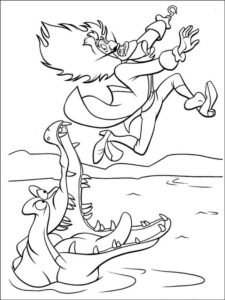 Peter Pan 15 coloring page