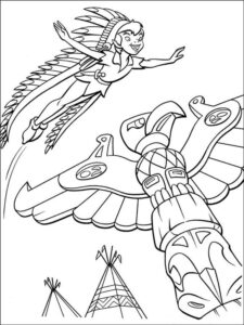 Peter Pan 16 coloring page