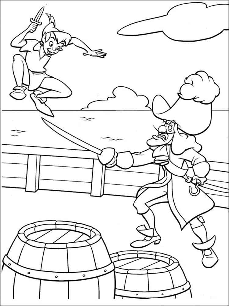 Peter Pan 17 coloring page