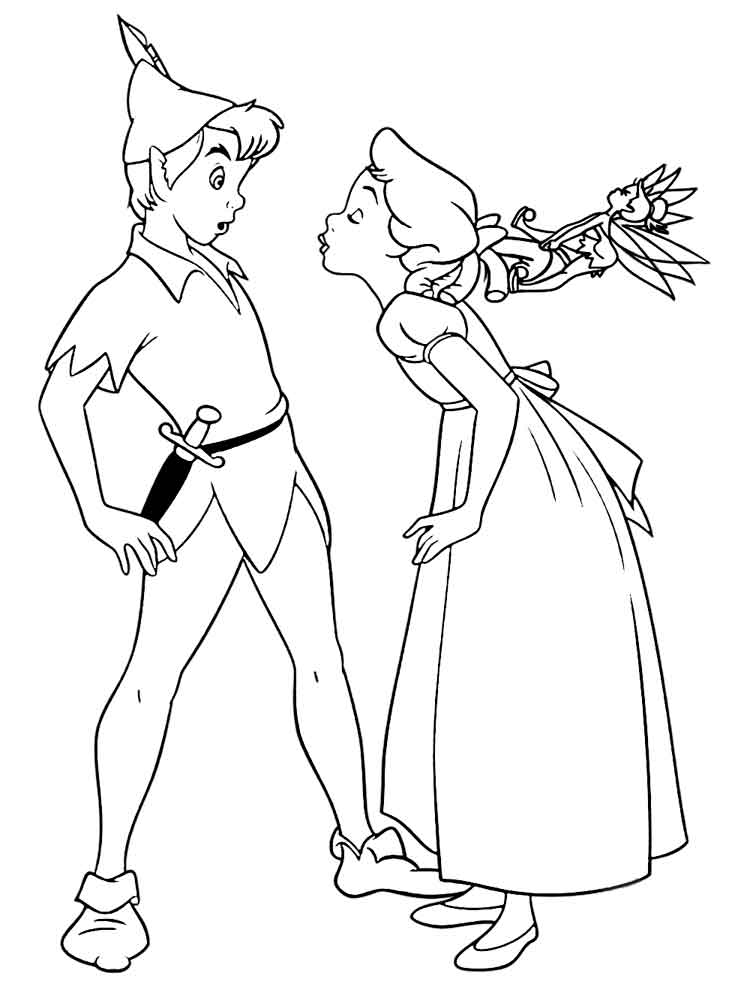 Peter Pan 18 coloring page