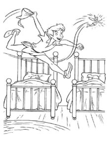 Peter Pan 2 coloring page
