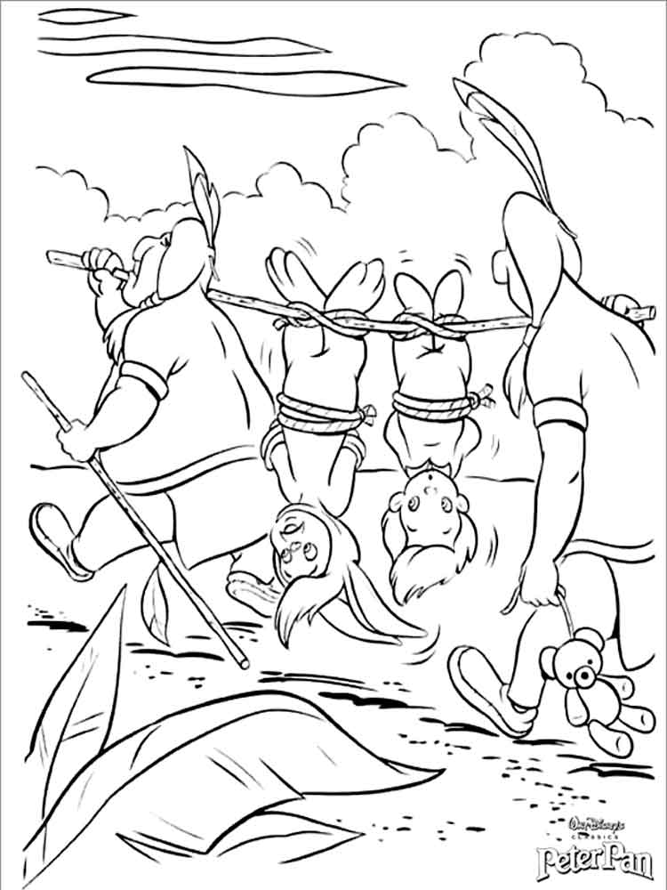 Peter Pan 29 coloring page