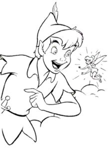 Peter Pan 30 coloring page