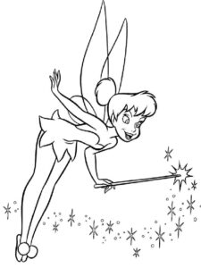 Peter Pan 4 coloring page