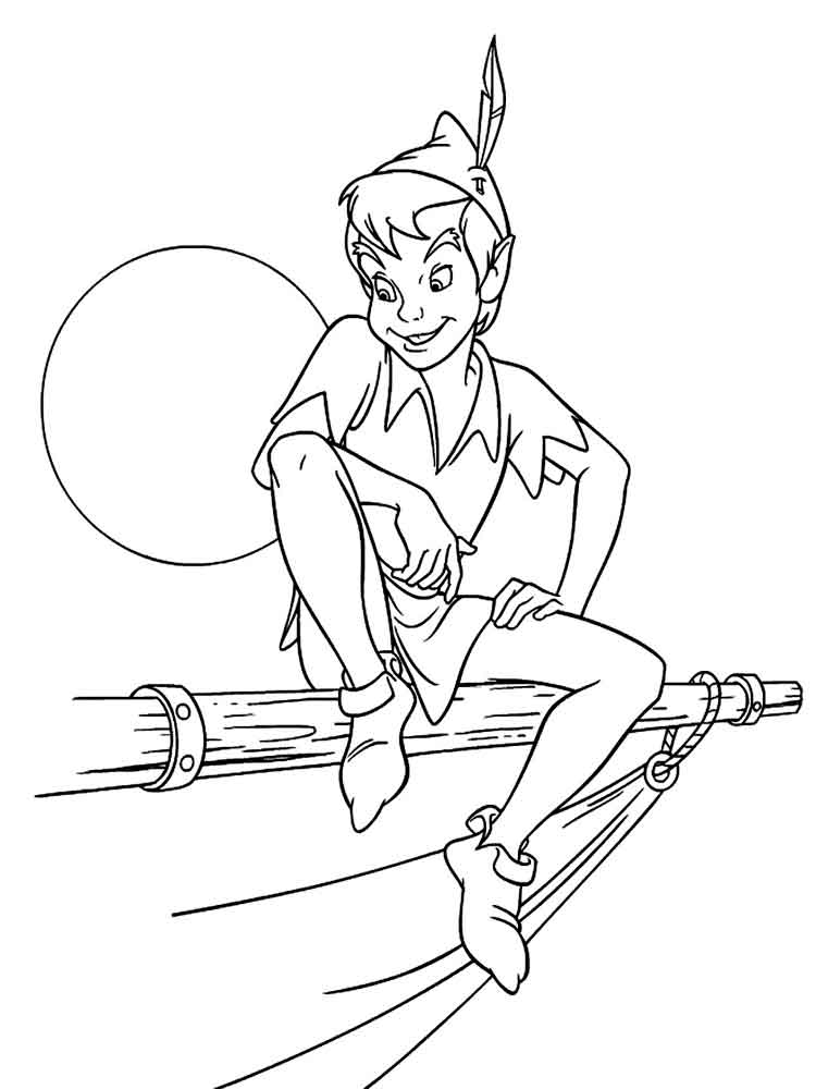 Peter Pan 6 coloring page