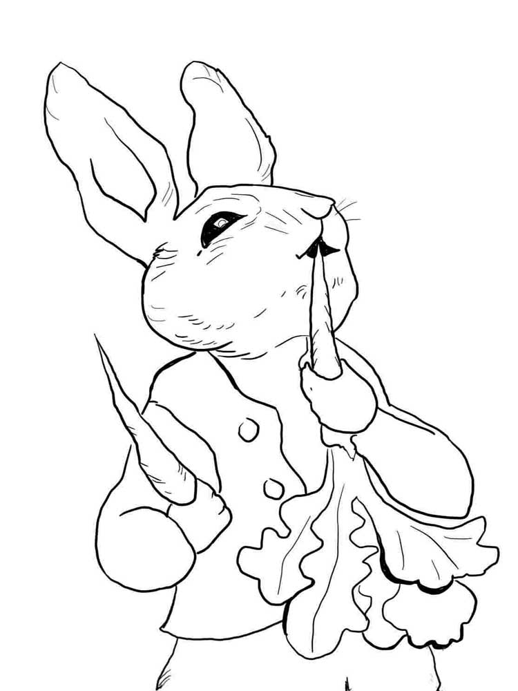 Peter Rabbit 6 coloring page