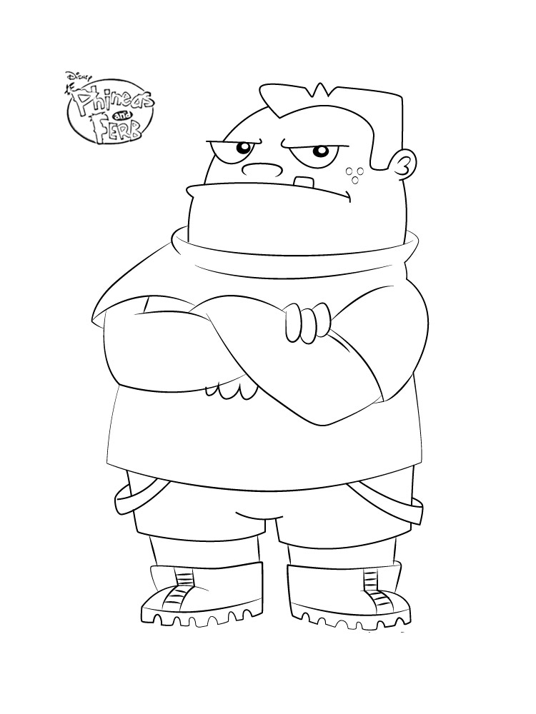Buford Van Stomm coloring page
