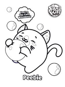 Peebie Pikmi Pops coloring page