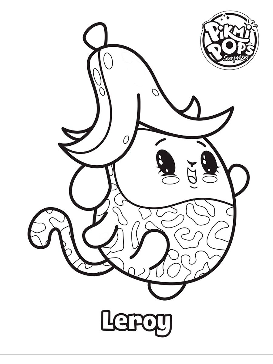 Leroy Pikmi Pops coloring page