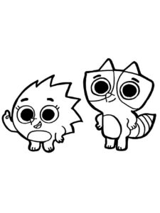 Pikwik Pack 11 coloring page